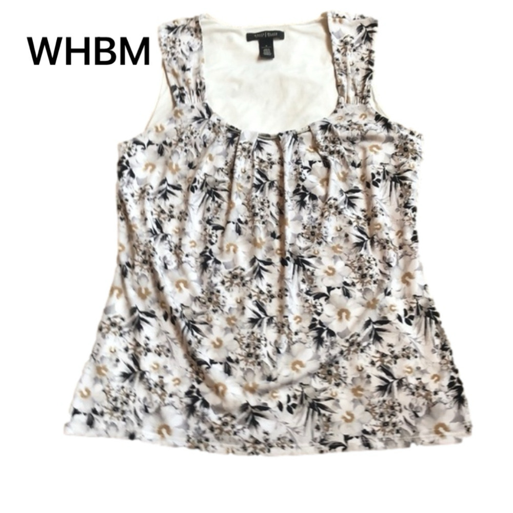 - WHBM Sleeveless Top - Size Medium